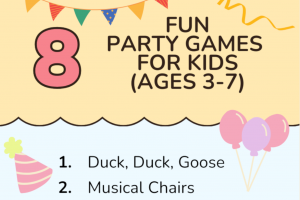 Fun Party Games for Kids (Ages 3-7)